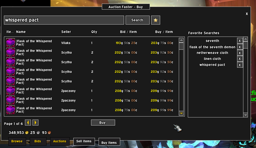 best auction addon for wow